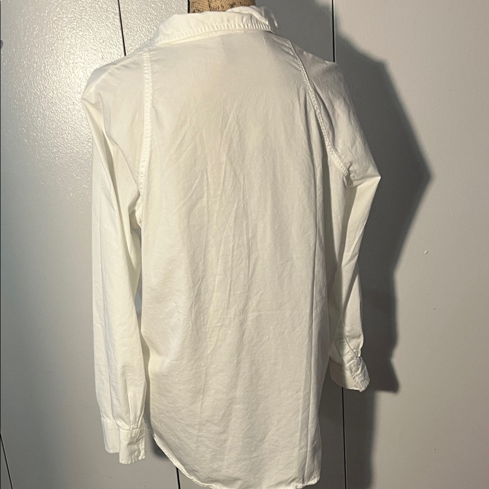 Universal Thread White Collared Shirt - image 7